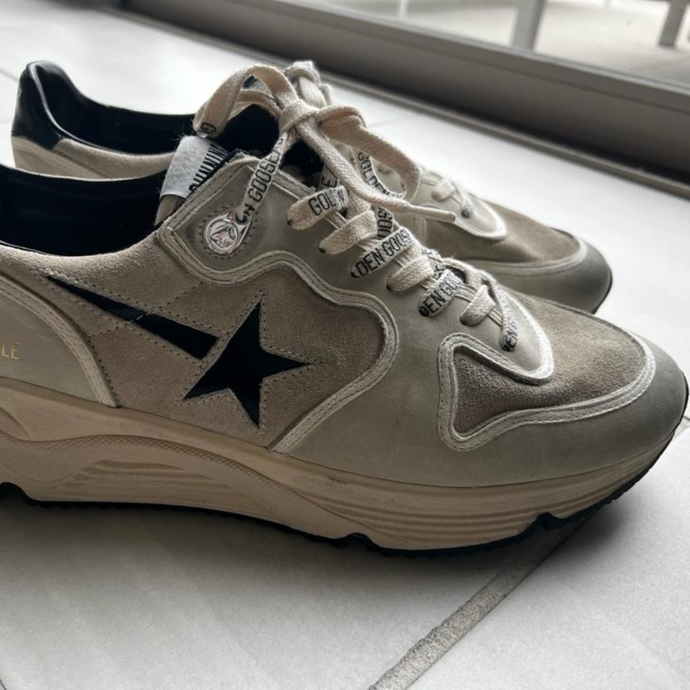 Golden Goose, Men's Running Sole Under Upper Star Shoes